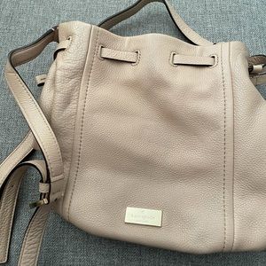 Kate Spade Beige Leather Bag